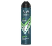 Sure Men Anti-perspirant Deodorant Aerosol Quantum Dry Nonstop Protection 250 ml