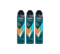 Sure Men 'antiperspirant' 72H Protection Thermo Fresh Deodorant, 3X250Ml In White White One Size