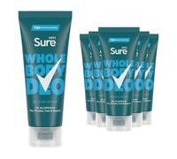 Sure Whole Body 'deodorant Cream' Ocean Rush W/ 72H Odour Control 75Ml, 6Pk In White White