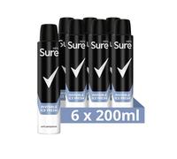 Sure Men Invisible Ice Fresh Anti-Perspirant, 6 x 200ml