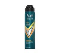 Sure Men Mandarin & Amber Nonstop Protection 72hr Anti-Perspirant Deodorant Spray 250ml