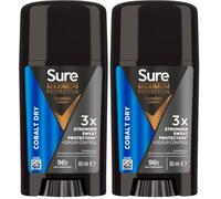 Sure Men Maximum Protection Cobalt Dry Anti-Perspirant Cream 60 ml (Pack of 2)