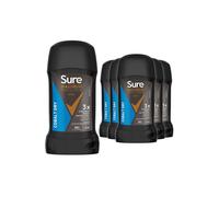 Sure Men Maximum Protection Cobalt Dry Anti-Perspirant Cream Stick 50Ml,6Pk Multi 50ml