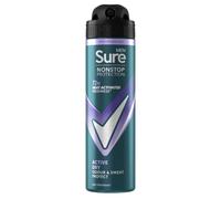 Sure Men Nonstop Protection Active Dry Anti-Perspirant Aerosol 150 ml