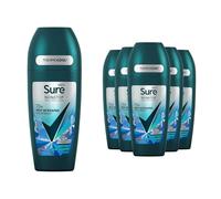 Sure Men Nonstop Protection Anti-Perspirant Roll-On Deodorant, Menthol & Blue Lavender Scent 50ml, 6 Pack - 48h Sweat & Odour Protection, Long-Lasting Freshness, Everyday Mens Deodorant