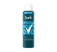 Sure Men Ocean Rush 72hr Whole Body Deodorant Spray 150ml