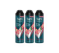 Sure Men Protection 72H 'anti-Perspirant Deodorant' Ultra Fresh, 3X150Ml In White White