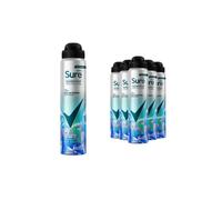 Sure Men Protection Menthol & Lavender Anti-Perspirant Spray 250 Ml, 6Pk Multi