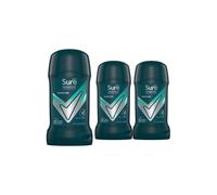 Sure Men's 'Antiperspirant Deodorant' Stick 72H Nonstop Protection, 3x50ml in Teal