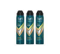 Sure Men Mandarin & Amber Nonstop Protection 72hr Anti-Perspirant Deodorant Spray 250ml