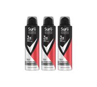 Sure Men Maximum Protection Sport Active Antiperspirant Body Spray Deodorant with 3x stronger* sweat protection for 96 hour protection against sweat and odour 150 ml