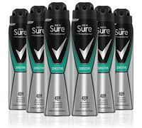 Sure Mens Motionsense Sensitive Anti Perspirant Deodorant 6x 250ml