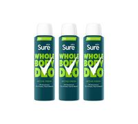 Sure Men Active Fresh 72hr Whole Body Deodorant Spray 150ml