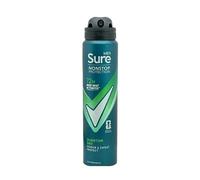 Sure Men Anti-perspirant Deodorant Aerosol Quantum Dry Nonstop Protection 250 ml