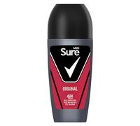 Sure Original Antiperspirant Roll On deodorant for men with MotionSense technology for 48-hour sweat and odour protection 50 ml
