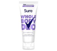 Sure Rio Coconut Whole Body Deodorant women's deodorant cream with a fresh & tropical fragrance for 72-hour odour control 75 ml