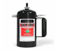 Sure Shot A1002B 1 Quart Enameled Steel Sprayer, Portable Compressed Air Sprayer for Oil and Solvent-Based Materials-Durable Construction with Brass Adjustable Nozzles - Made in USA Since 1932