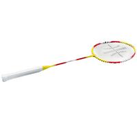 Sure Shot Beijing Adult Badminton Racket, Yellow/Red/Silver, 26.35 Inch