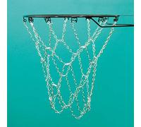 Sure Shot Chain Basketball Net-White, Silver, One size
