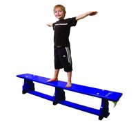 Sure Shot Coloured Balance Bench, 2.65m (8ft9") / Blue