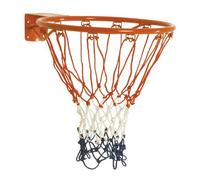 Sure Shot Easi Play Fixed Unit Netball Hoop - Orange/ White