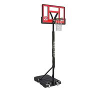 Sure Shot Jump Shot Basketball Hoop Set - Full Size Portable System with Acrylic Backboard, Adjustable Height, Baden Size 7 Ball & Pump Included - Indoor & Outdoor (Unit with Acrylic Backboard)