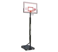 Sure Shot Jump Shot Portable Basketball Hoop - Full Size System with Shatterproof Backboard, Adjustable Height 1.5m-3.05m, Approved by Basketball England (Basketball Unit with White backboard Only)