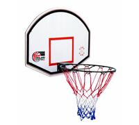 Sure Shot Kids Junior Backboard & Ring - White/Red