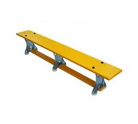 Sure Shot Light Weight Alloy Bench, Yellow