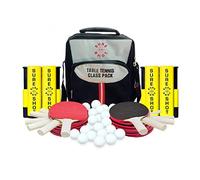 Sure Shot Matthew Syed Class Pack Reverse bats with 2 flex nets - Table Tennis Set