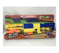 Sure Shot Mega Mayhem Soft Foam Dart Gun With Target Cans