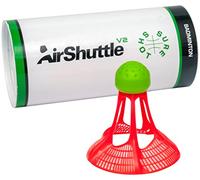 Sure Shot Unisex - Sure Shot Air Badminton Shuttle V2 Pack of 3, Red, One Size UK
