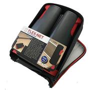 Sure Shot Unisex Syed Flex Table Tennis Net and Post, Black Red, 6 Inch height x 5 Inch length max UK