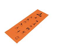 Sure Shot Yoga Exercise Mat, Orange, 180 x 60 cm