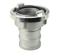 SURE TEC Germany Storz Coupling with Hose Nozzle Cast Aluminium 110-A | Fire Brigade Coupling 4 Inch 110 mm with Suction Seal | Suction Coupling Cast Aluminium with 110 mm Connector