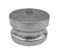 SURE TEC Kamlock Couplings Type DP Blind Coupling Father Part (Stainless Steel, 1 1/2 Inch)