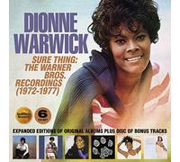 DIONNE WARWICK - SURE THING - THE WARNER BROTHERS RECORDINGS 1972-1977 6CD CLAMSHELL BOX SET