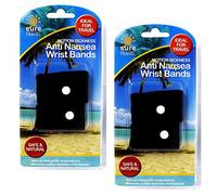 Sure Travel Anti-Nausea Sickness Sea, Flight, Car, Train Sick Bands - Twin Pack (4 x Bands)