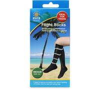 Sure Travel Flight Socks Medium Size Unisex 1 Pair