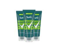 Sure Whole Body 'deodorant Cream' Active Fresh W/ 72H Odour Free 75Ml, 3Pk In White White One Size