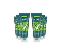 Sure Whole Body 'deodorant Cream' Active Fresh W/ 72H Odour Free 75Ml, 6Pk In White White One Size