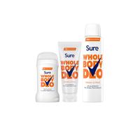Sure Whole Body Fresh Citrus Bundle Spray, Stick & Cream AluminiumFree for Women