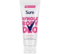 Sure Women Wild Rose Whole Body All Over Body Deodorant Spray with a fresh & floral fragrance and 72 hour odour control 150ml