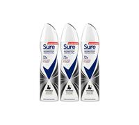 Sure Women 'anti-Perspirant' 72H Deo Invisible Black & White, 3X150Ml White One Size