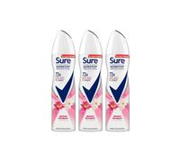 Sure Women 'anti-Perspirant' 72H Protection Deo Bright Bouquet, 3X150Ml In White White