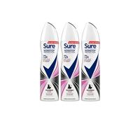 Sure Women 'anti-Perspirant' 72H Protection Deo Invisible Pure, 3X150Ml In White White One Size