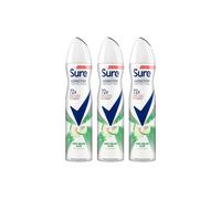 Sure Women 'antiperspirant' 72H Protection Pure Melon Aloe Deo, 3X250Ml In White White