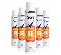 Sure Women Bright Bouquet Anti Perspirant Aerosol Spray Deodorant Pack 6 x 200ml