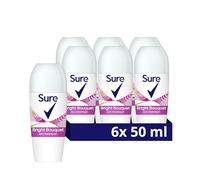 Bright Bouquet Anti-Perspirant Roll On for 48-hour sweat and odour protection deodorant for women 6x 50 ml