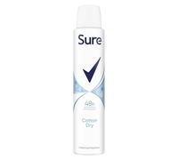 Sure Women Cotton Dry 48hr Anti-Perspirant Deodorant Spray 6x 200 ml